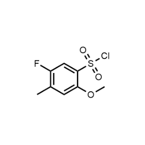 5-Fluoro-2-methoxy-4-methylbenzenesulfonyl chloride|CS-1212911