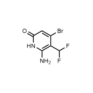 6-Amino-4-bromo-5-(difluoromethyl)pyridin-2(1H)-one|CS-1212945