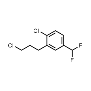 1-Chloro-2-(3-chloropropyl)-4-(difluoromethyl)benzene|CS-1212967