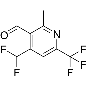 4-(Difluoromethyl)-2-methyl-6-(trifluoromethyl)nicotinaldehyde|CS-1212986