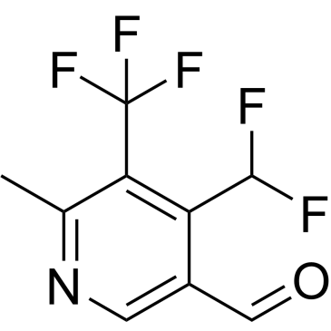 4-(Difluoromethyl)-6-methyl-5-(trifluoromethyl)nicotinaldehyde|CS-1212994