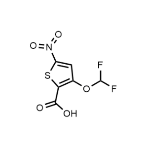 3-(Difluoromethoxy)-5-nitrothiophene-2-carboxylic acid|CS-1213004
