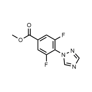 Methyl 3,5-difluoro-4-(1H-1,2,4-triazol-1-yl)benzoate|CS-1213018