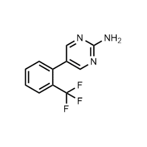5-(2-(Trifluoromethyl)phenyl)pyrimidin-2-amine|CS-1213056