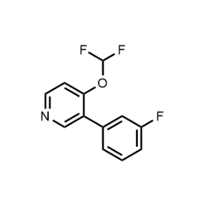 4-(Difluoromethoxy)-3-(3-fluorophenyl)pyridine|CS-1213093