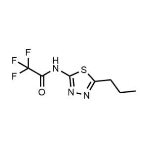 2,2,2-Trifluoro-N-(5-propyl-1,3,4-thiadiazol-2-yl)acetamide|CS-1213109