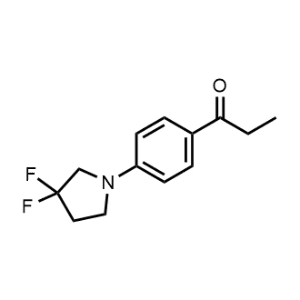 1-(4-(3,3-Difluoropyrrolidin-1-yl)phenyl)propan-1-one|CS-1213177