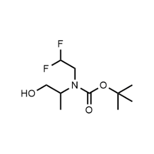 Tert-butyl (2,2-difluoroethyl)(1-hydroxypropan-2-yl)carbamate|CS-1213180