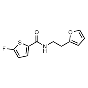 5-Fluoro-N-(2-(furan-2-yl)ethyl)thiophene-2-carboxamide|CS-1213184