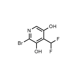 2-Bromo-4-(difluoromethyl)pyridine-3,5-diol|CS-1213325