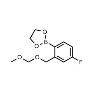2-(4-Fluoro-2-((methoxymethoxy)methyl)phenyl)-1,3,2-dioxaborolane|CS-1213360