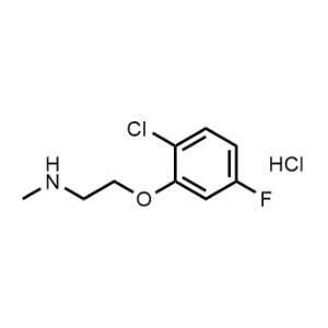 2-(2-Chloro-5-fluorophenoxy)-N-methylethan-1-amine hydrochloride|CS-1213372
