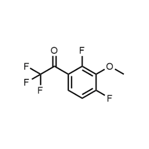 1-(2,4-Difluoro-3-methoxyphenyl)-2,2,2-trifluoroethan-1-one|CS-1213408
