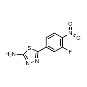 5-(3-Fluoro-4-nitrophenyl)-1,3,4-thiadiazol-2-amine|CS-1213527