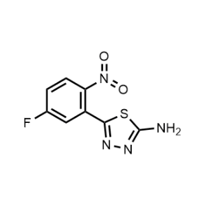 5-(5-Fluoro-2-nitrophenyl)-1,3,4-thiadiazol-2-amine|CS-1213538
