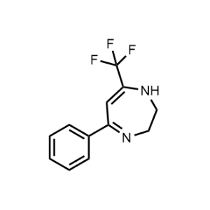 5-Phenyl-7-(trifluoromethyl)-2,3-dihydro-1H-1,4-diazepine|CS-1213544