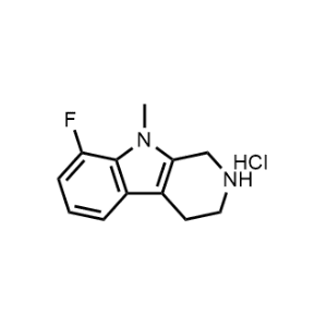8-Fluoro-9-methyl-2,3,4,9-tetrahydro-1H-pyrido[3,4-b]indole hydrochloride|CS-1213669