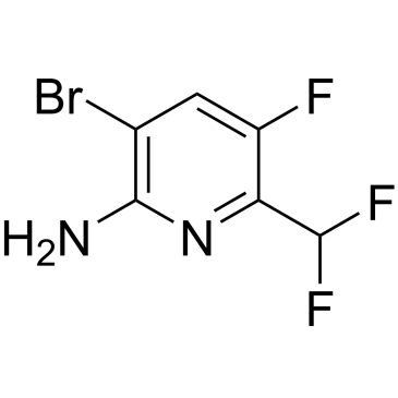 3-Bromo-6-(difluoromethyl)-5-fluoropyridin-2-amine|CS-1213697