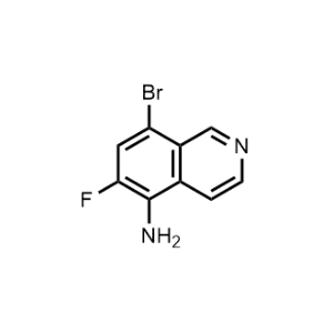 8-Bromo-6-fluoroisoquinolin-5-amine|CS-1213765