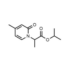 Isopropyl 2-(4-methyl-2-oxopyridin-1(2H)-yl)propanoate|CS-1213855