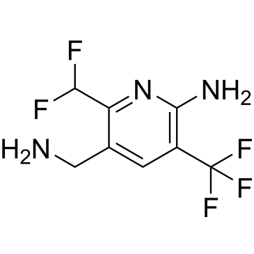 5-(Aminomethyl)-6-(difluoromethyl)-3-(trifluoromethyl)pyridin-2-amine|CS-1213862
