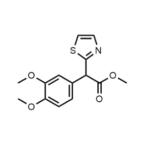 Methyl 2-(3,4-dimethoxyphenyl)-2-(thiazol-2-yl)acetate|CS-1213982