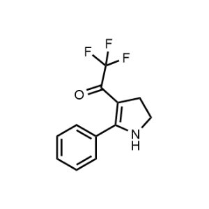 2,2,2-Trifluoro-1-(2-phenyl-4,5-dihydro-1H-pyrrol-3-yl)ethan-1-one|CS-1213998