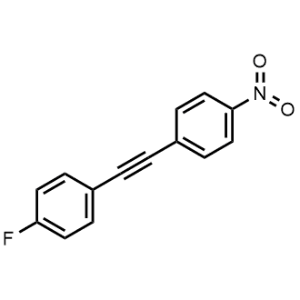 1-Fluoro-4-((4-nitrophenyl)ethynyl)benzene|CS-1214044