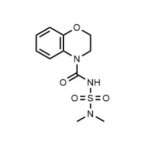 N-(N,N-Dimethylsulfamoyl)-2,3-dihydro-4H-benzo[b][1,4]oxazine-4-carboxamide|CS-1214143
