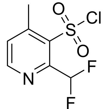2-(Difluoromethyl)-4-methylpyridine-3-sulfonyl chloride|CS-1214186