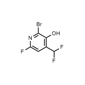 2-Bromo-4-(difluoromethyl)-6-fluoropyridin-3-ol|CS-1214239