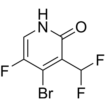 4-Bromo-3-(difluoromethyl)-5-fluoropyridin-2(1H)-one|CS-1214242
