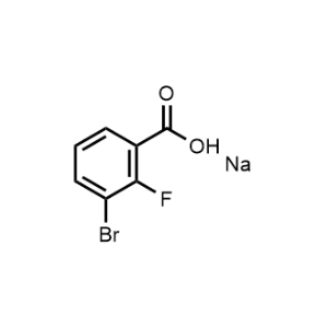 3-Bromo-2-fluorobenzoic acid, sodium salt|CS-1214260