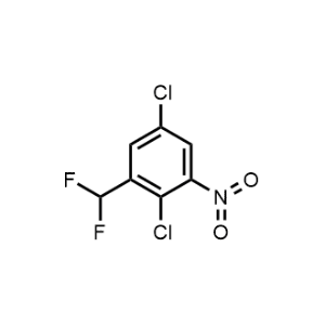 2,5-Dichloro-1-(difluoromethyl)-3-nitrobenzene|CS-1214275