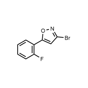 3-Bromo-5-(2-fluorophenyl)isoxazole|CS-1214292
