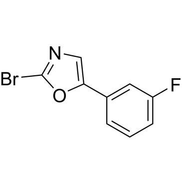 2-Bromo-5-(3-fluorophenyl)oxazole|CS-1214295