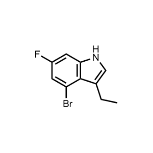4-Bromo-3-ethyl-6-fluoro-1H-indole|CS-1214326