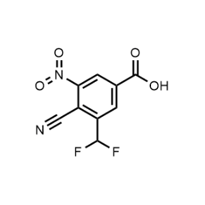 4-Cyano-3-(difluoromethyl)-5-nitrobenzoic acid|CS-1214347
