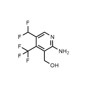 (2-Amino-5-(difluoromethyl)-4-(trifluoromethyl)pyridin-3-yl)methanol|CS-1214393
