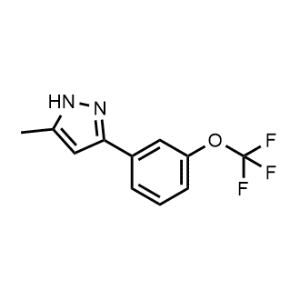 5-Methyl-3-(3-(trifluoromethoxy)phenyl)-1H-pyrazole|CS-1214530