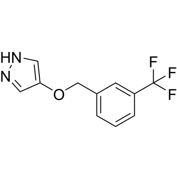 4-((3-(Trifluoromethyl)benzyl)oxy)-1H-pyrazole|CS-1214539