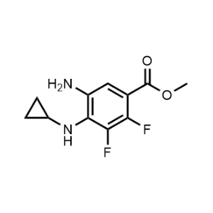 Methyl 5-amino-4-(cyclopropylamino)-2,3-difluorobenzoate|CS-1214550