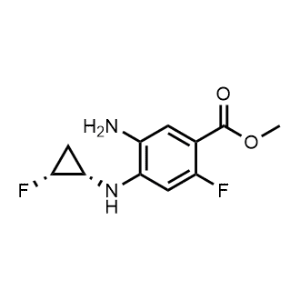 Methyl 5-amino-2-fluoro-4-(((1S,2R)-2-fluorocyclopropyl)amino)benzoate|CS-1214552