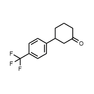 3-(4-(Trifluoromethyl)phenyl)cyclohexan-1-one|CS-1214572