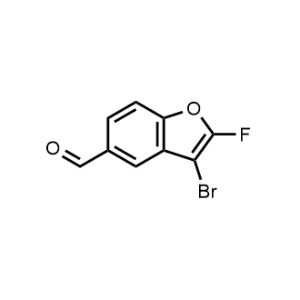 3-Bromo-2-fluorobenzofuran-5-carbaldehyde|CS-1214734