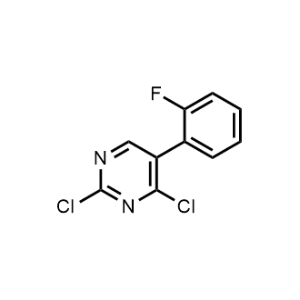 2,4-Dichloro-5-(2-fluorophenyl)pyrimidine|CS-1214782