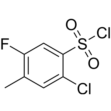 2-Chloro-5-fluoro-4-methylbenzenesulfonyl chloride|CS-1214787