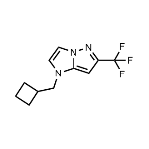 1-(Cyclobutylmethyl)-6-(trifluoromethyl)-1H-imidazo[1,2-b]pyrazole|CS-1214915