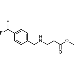 Methyl 3-((4-(difluoromethyl)benzyl)amino)propanoate|CS-1214941