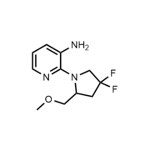 2-(4,4-Difluoro-2-(methoxymethyl)pyrrolidin-1-yl)pyridin-3-amine|CS-1214951